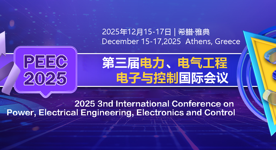 2025年第三届电力、电气工程、电子与控制国际会议 （PEEEC 2025）背景图